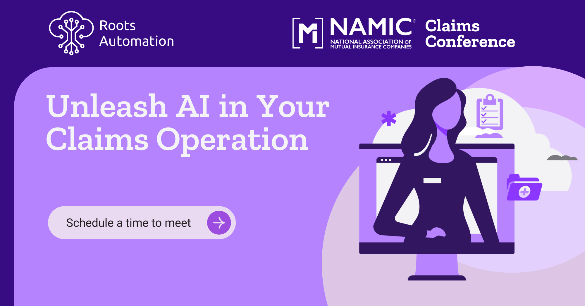 NAMIC Claims Conference Post-Event Landing Page Graphic